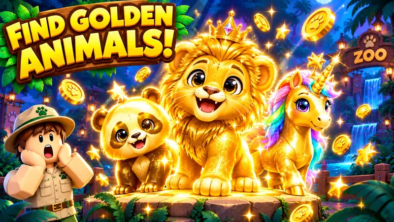 Welcome to the Zoo! – golden