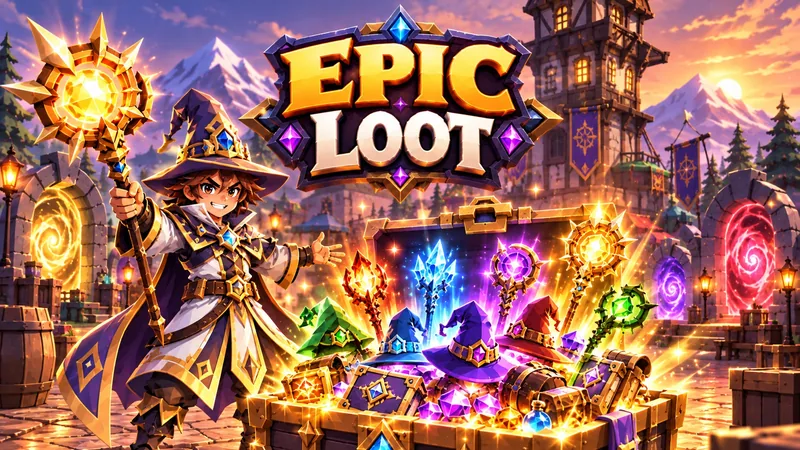 Wizard Survivors – loot